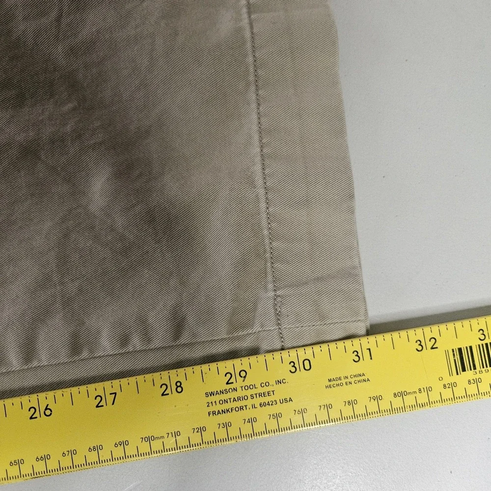 Polo Ralph Lauren Mens‎ Pants 34x32 Classic Fit Chino Khaki Golf Heritage
